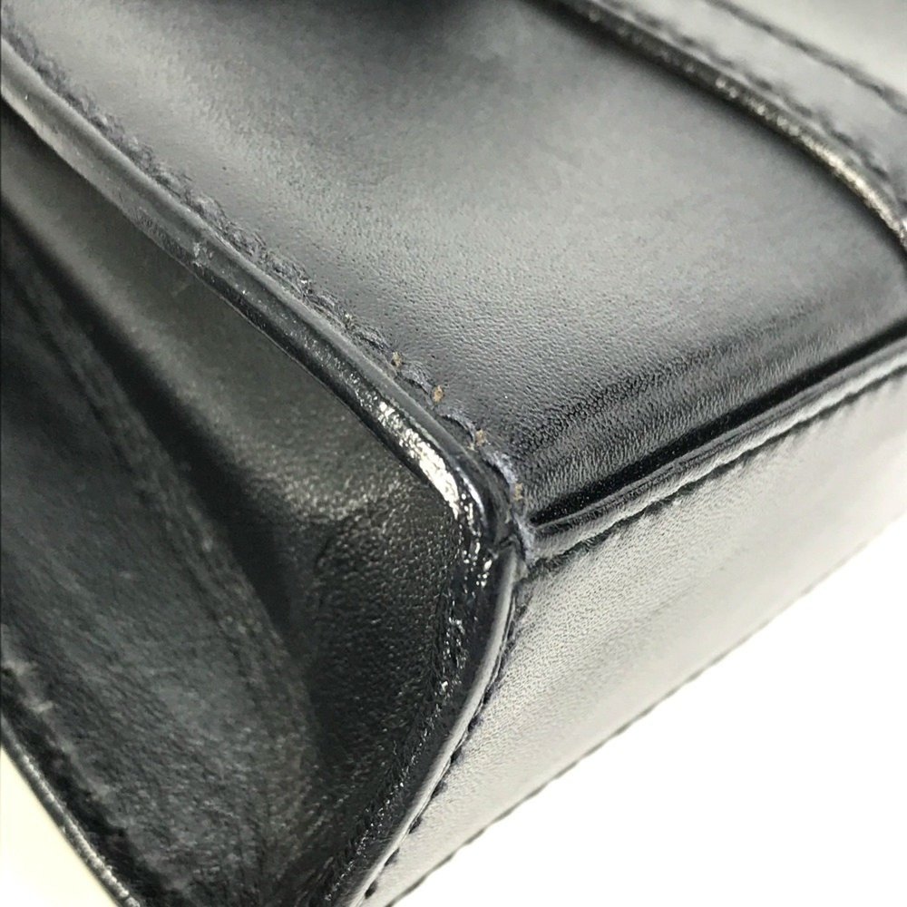 GUCCI 007.090.0234 Mini Shoulder Bag Leather Women's Black - Picture 12 of 15